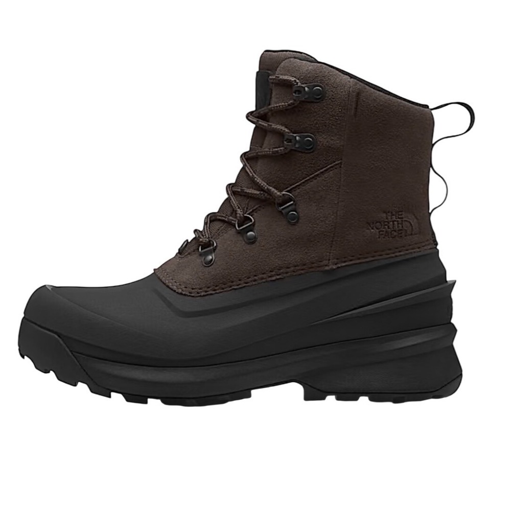 The North Face Chilkat V 400 Men Waterproof Winter Boots Brown Black NF0A7W4A
